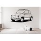 old Fiat 500 wall décor