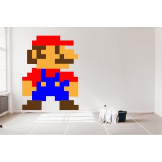 Pixel Mario Wall decor