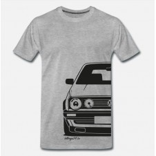 VW MK2 GTI T-Shirt anteriore e posteriore