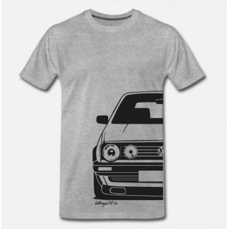 VW MK2 GTI T-Shirt Front & Back