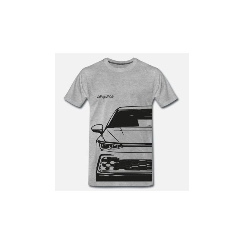 Front & Back Golf Mk8 GTI T-Shirt