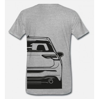 Anteriore e posteriore golf VW Mk8 GTI T-Shirt