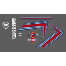 Kit Deco Lancia Delta HF Integrierte 4WD Martini Racing