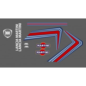 Kit Deco Lancia Delta HF Integrierte 4WD Martini Racing