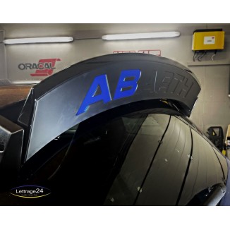 Decal set / kit personnalisation Spoiler 695 Abarth 70 anniversario ...