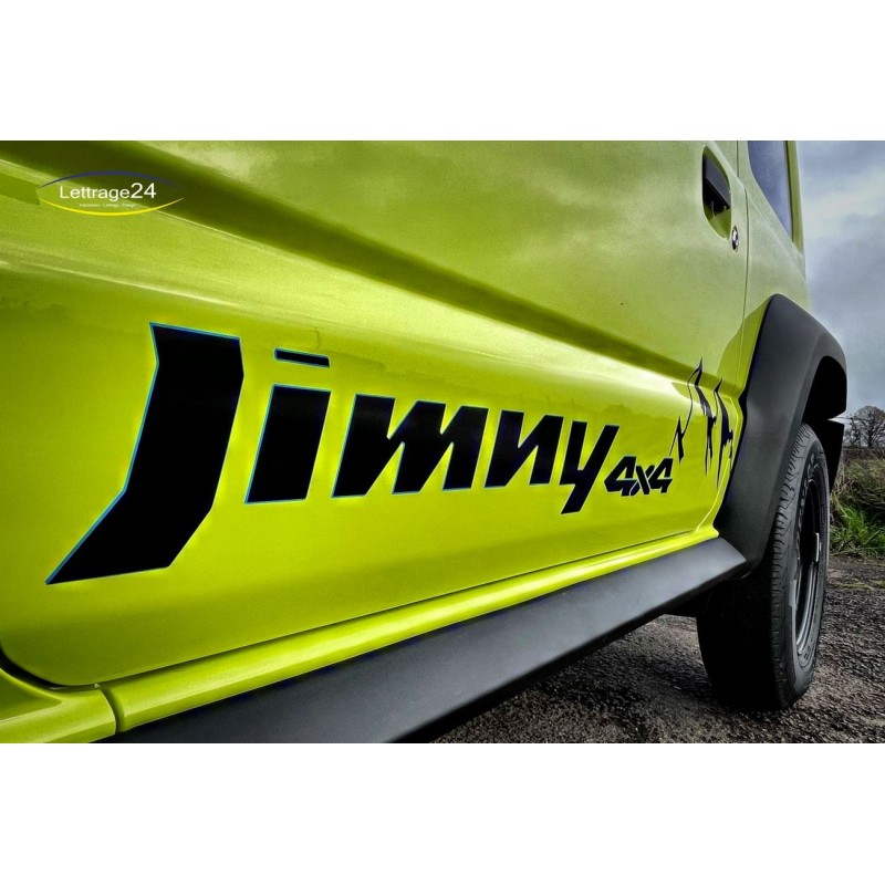 suzuki Jimny 4x4 Bergseite decal