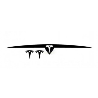 Tesla Model Y front bumper decal / Calandre look model S