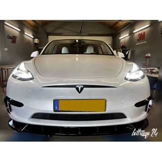 Modello Tesla Adesivo paraurti anteriore Y / Calander look modello S