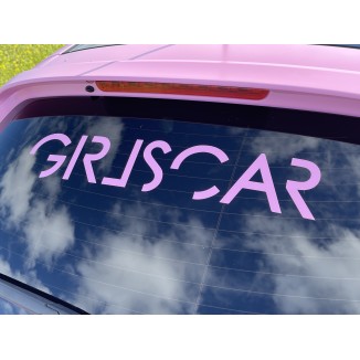 GirlsCar autocollant / Sticker