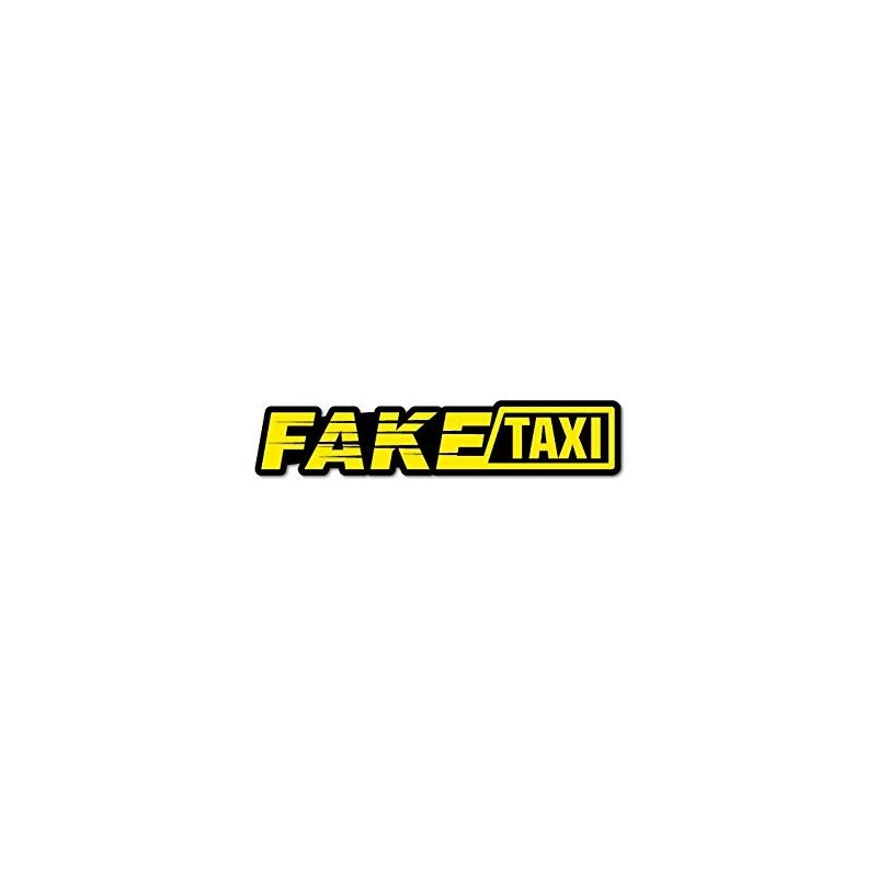 adesivo taxi falso